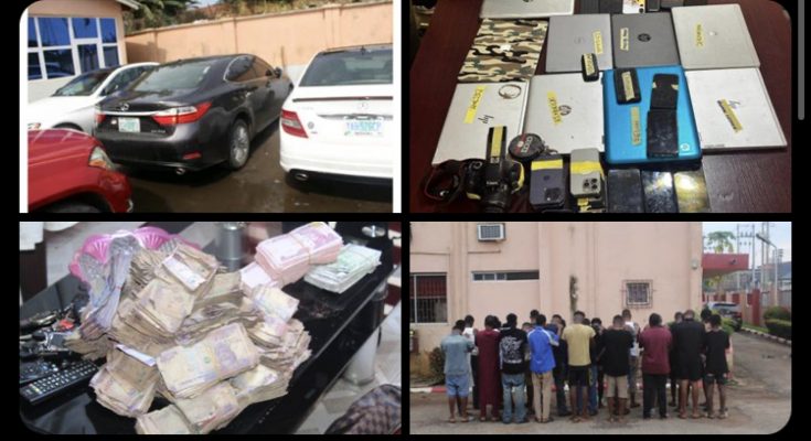 EFCC Arrests 27 Suspects For Alleged Internet Fraud In Benin City