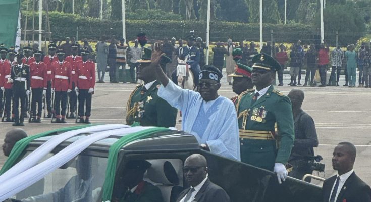 June 12: Tinubu presides over military activities at Eagle Square