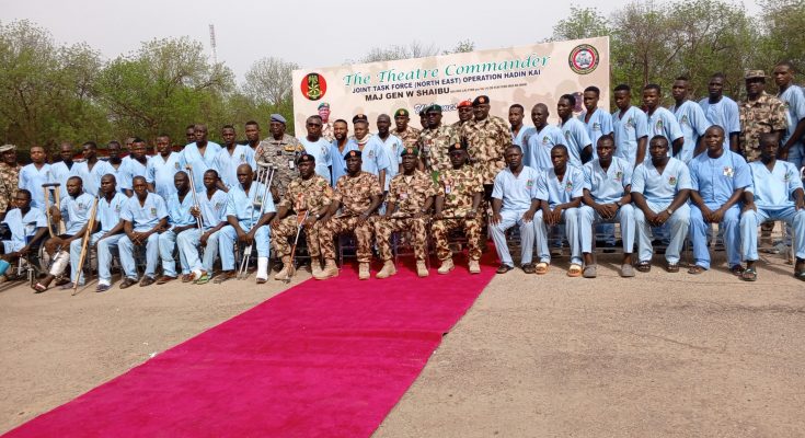 Lagbaja commissions new Brigade headquarters, roads in Maiduguri barracks