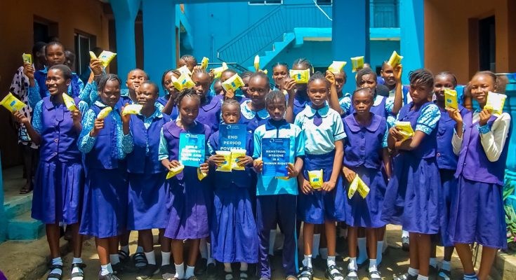 NGO distributes sanitary pads to Lagos schoolgirls