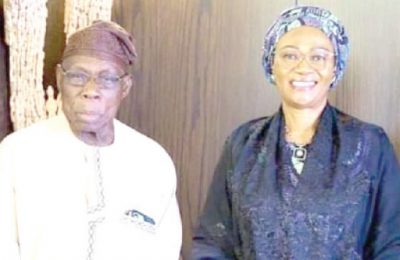 Obasanjo visits Oluremi Tinubu in