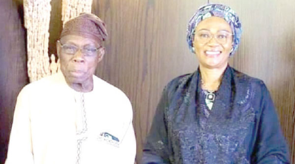 Obasanjo visits Oluremi Tinubu in