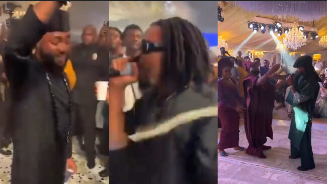 Olamide, Chike, others perform at Davido, Chioma’s wedding