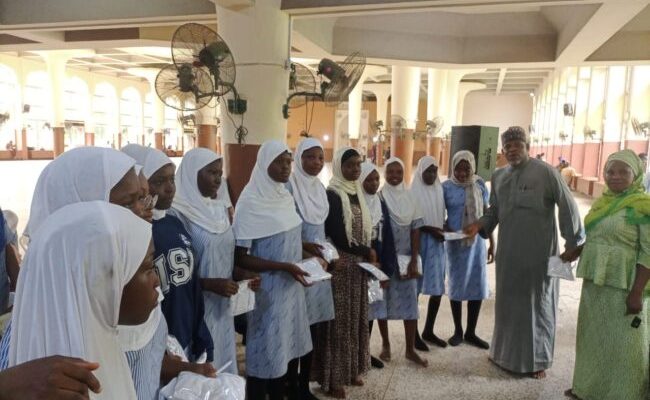 Parents distribute free hijabs to International School Ibadan Muslim girls