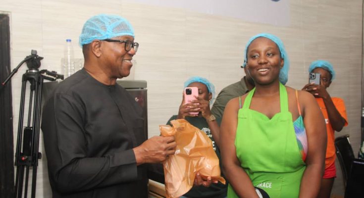 Peter Obi Applauds Chef Grace’s New Guinness World Feat In Home Cooking Marathon