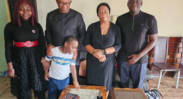 Peter Obi visits family of kidnapped Anambra LP guber candidate