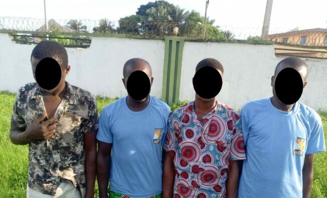 Police arrest four suspected ESN militias in Anambra