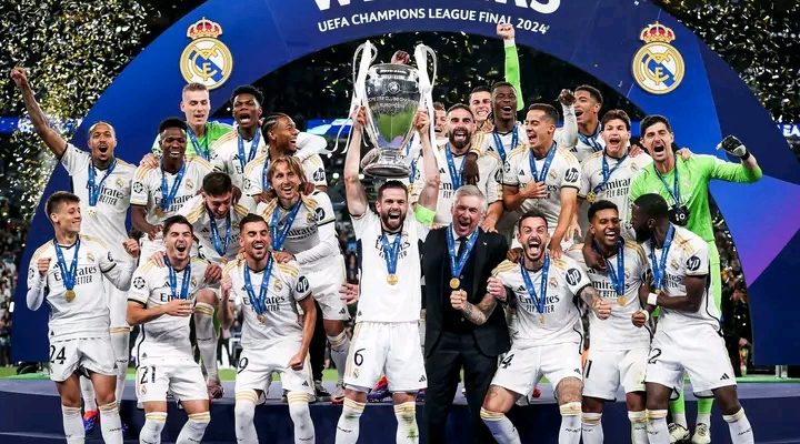 Real Madrid Beat Dortmund To Win 15th Historic Champions League Tittle