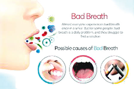 Things that can cause bad breath