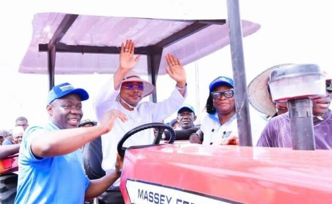 Wet Season Farming: Gov Ododo distributes seedlings in Ajaokuta