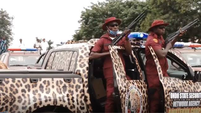 Amotekun Nabs Two Suspects Over Chieftaincy Crisis Violence