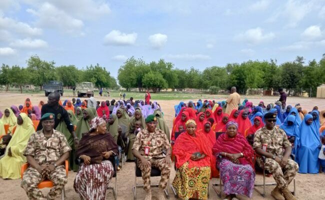 Army hands over 277 rescued Boko Haram victims to Borno govt