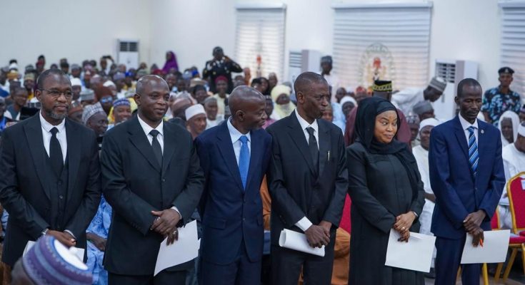 Bauchi Gov swears in six High Court Judges, five Khadis of Shariah Court