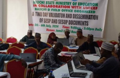 Bauchi: SESP, SESOP meeting ends with call for systematic implementation of documents 