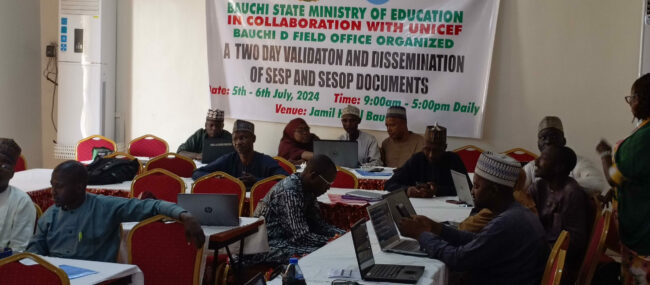 Bauchi: SESP, SESOP meeting ends with call for systematic implementation of documents 