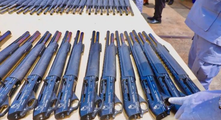 Customs Siezes Rifles Worth Over N270m At Lagos Airport