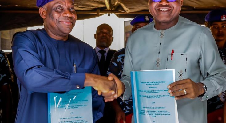 FG signs MoU with Ekiti to convert specialist hospital to FMC