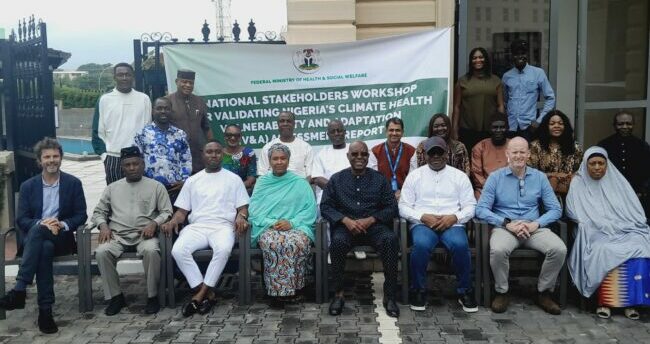 FG, stakeholders validate climate change health adaptation policy