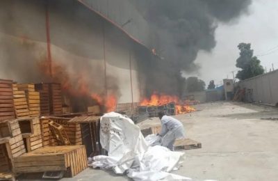 Fire Guts Lagos Warehouse, Destroys Properties Worth Millions Of Naira