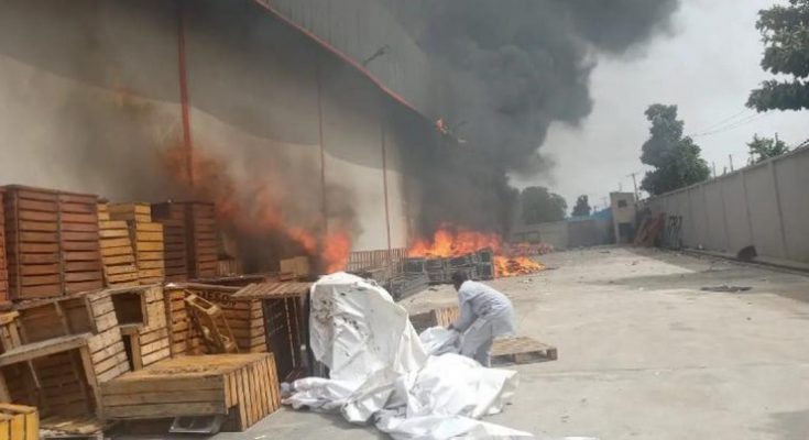 Fire Guts Lagos Warehouse, Destroys Properties Worth Millions Of Naira