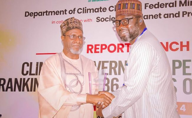 Gombe clinches top spot in FG's climate governance performance ranking