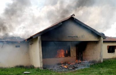 Irate youths burn INEC office in Benue