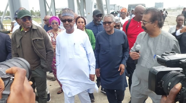 JUST IN: Reps Speaker, others visit Dangote Refinery