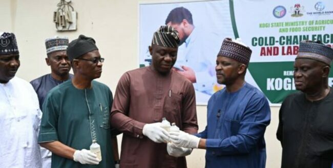 Kogi L-PRES donates 500,000 doses of Anthrax vaccines to govt