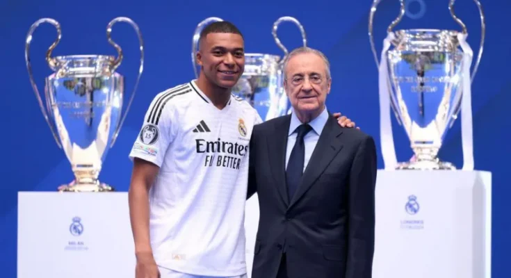 Kylian Mbappe Unveiled As Real Madrid Player, To Wear Jersey No.9