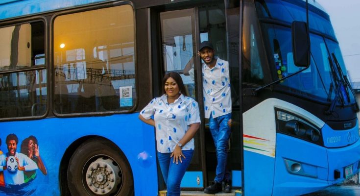 Lagos Commissioner To Use BRT Buses To Convey Wedding Guests Of Couple Who Took Pre-Wedding Shoot On BRT Bus