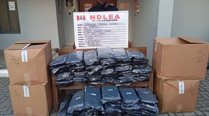 NDLEA Foils Attempt To Smuggle Cocaine Hidden In Sandals To Spain