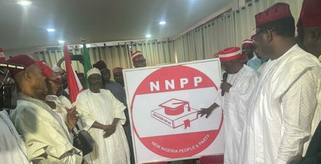 NNPP unveils new party logo, flag, constitution