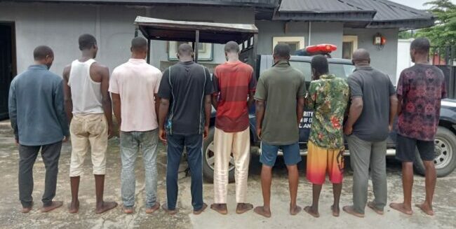 NSCDC nabs nine oil thieves, impounds three trucks in Akwa Ibom