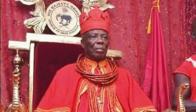 Oborevwori felicitates Orodje of Okpe on 18th coronation