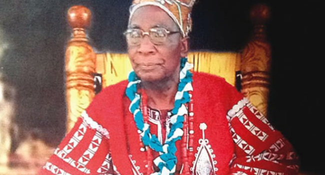 Ondo traditional ruler dies at 102