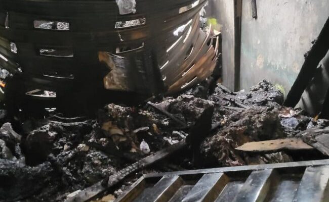 One injured as fire razes 15 shops in Ogun market