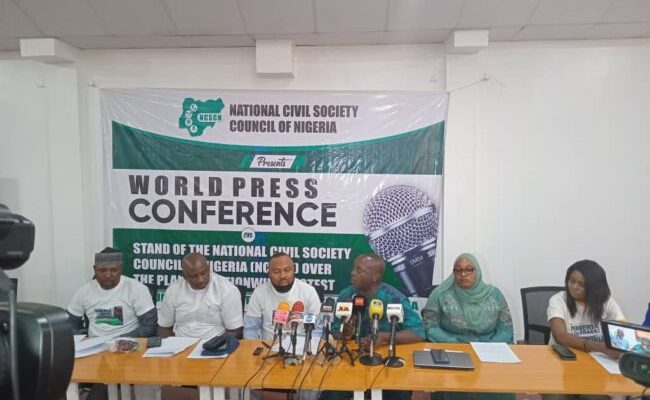 Protest: NCSCN advocates constructive dialogue