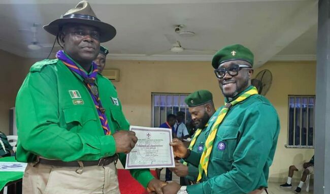 Scout council inducts LASU don as vice president