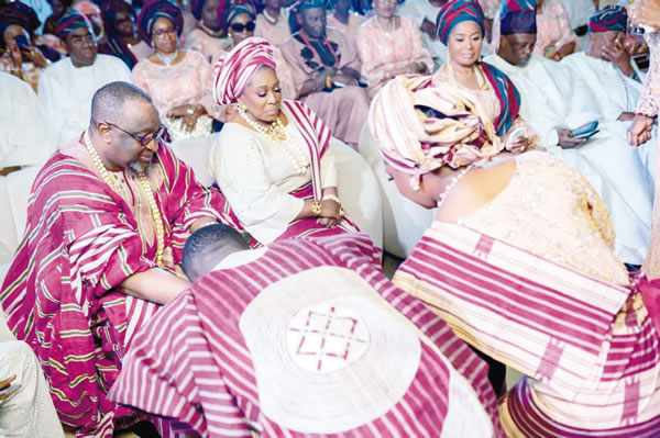 Senator Tolu Odebiyi stages talk of town wedding for daughter