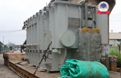 TCN takes delivery of two new 60MVA power transformers