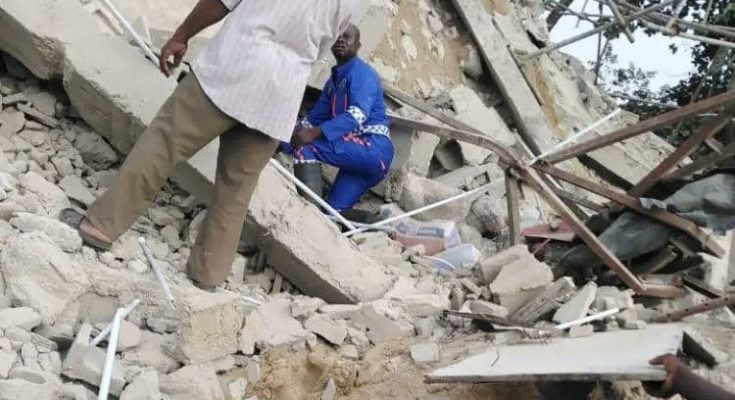 Three Site Workers Feared Dead As Lagos Building Collapses