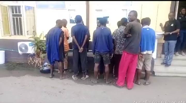 14 Miscreants Arrested For Harassing Passengers, Passersby At Terminal 3 In Oshodi