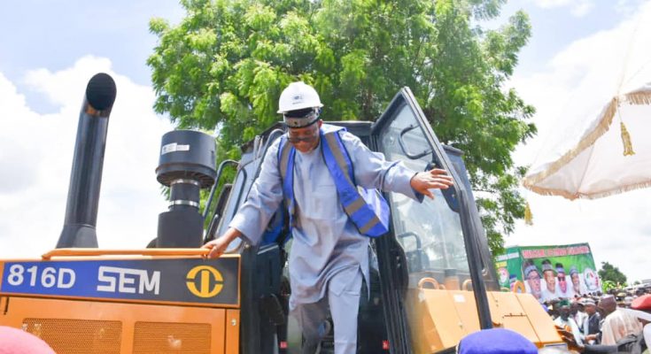 Bauchi gov flags off construction of 115km rural roads