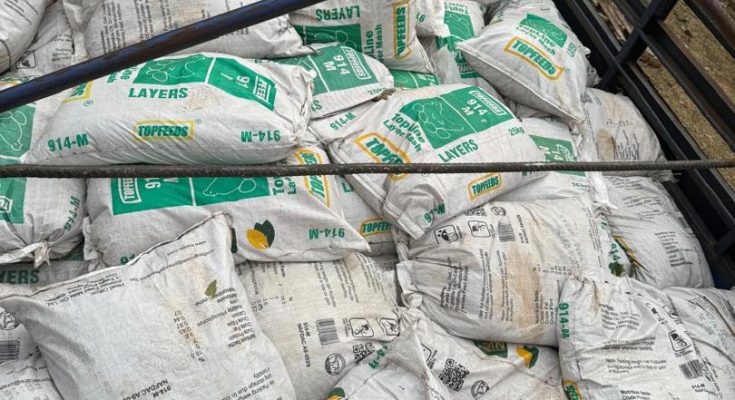 Customs intercepts 2,280 wraps of marijuana concealed under sawdust sacks