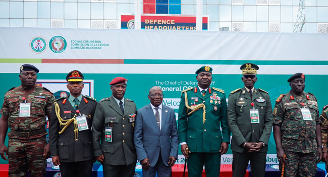 ECOWAS defence chiefs