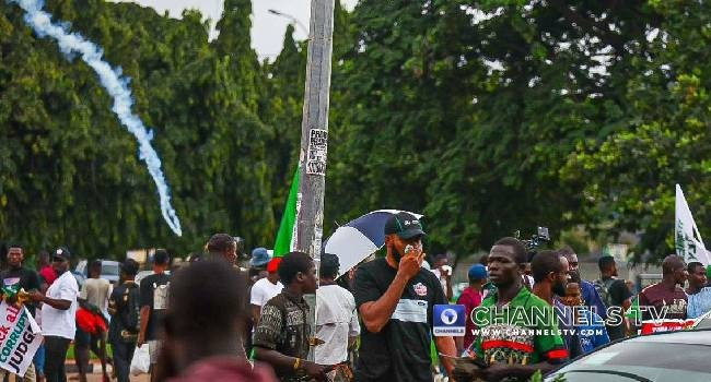 Police teargas Abuja protesters ,