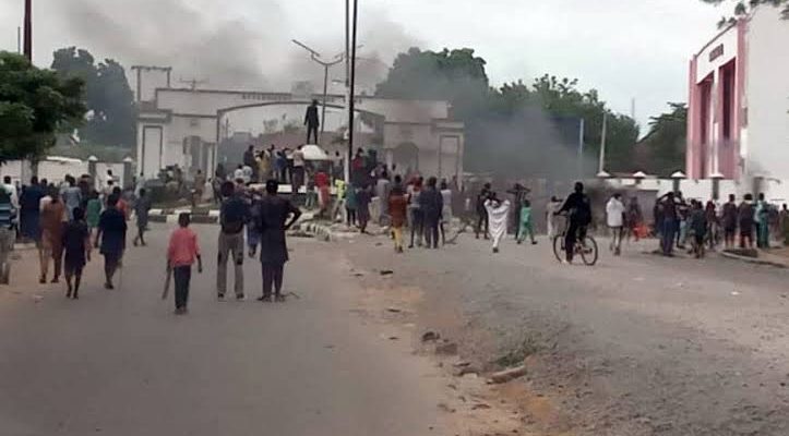 Hardship protests: Chaos in Kano, Niger, Kaduna, Abuja, Borno, Yobe, Jigawa