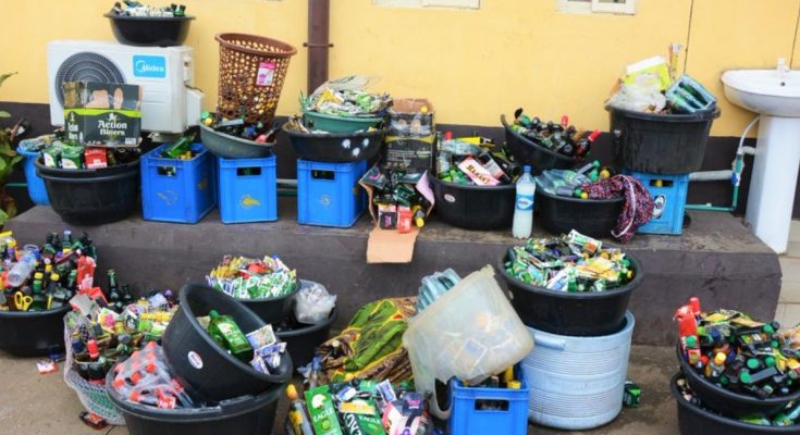 Lagos Govt Seizes Alcoholic Drinks Worth Million From Motor Parks Over Accidents (Video)