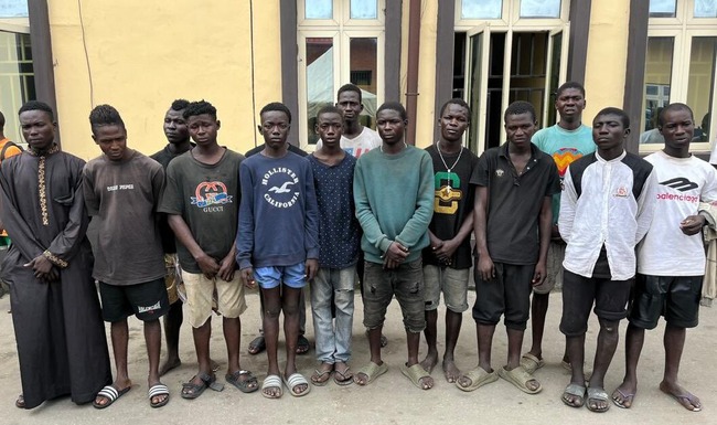 Lagos cracks down on miscreants, arrests three ex-convicts, 18 others