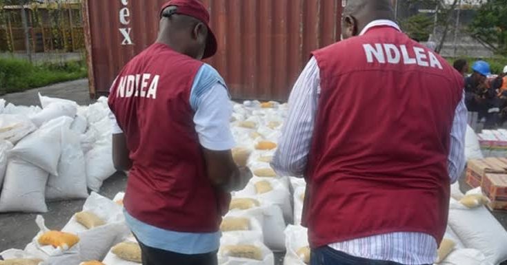 NDLEA Intercepts 60 Bags Of Illicit Drugs From Ghana, Promotes Gallant Officers